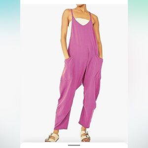 Fuscia jumpsuit